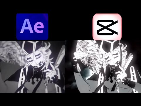 Manga Animation | Capcut Vs After Effects Comparison Part 2