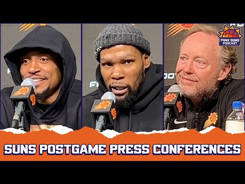 Phoenix Suns Postgame Press Conferences After A Christmas Victory