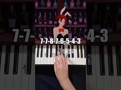 Bunnygirl Akasaki Piano Tutorial