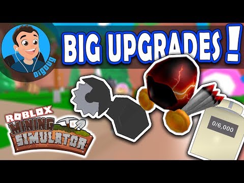 I'm making some HUGE UPGRADES to my gear in Roblox Mining Simulator!