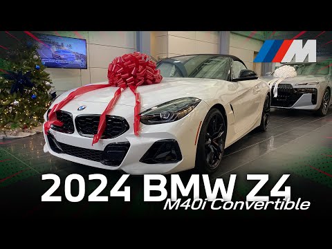 Top-Down Thrills: The All-New 2024 BMW Z4 M40i Convertible