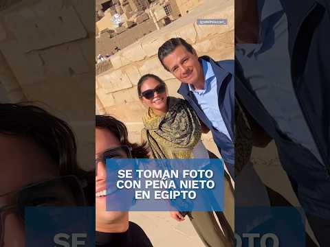 Captan a Peña Nieto en Egipto #shorts