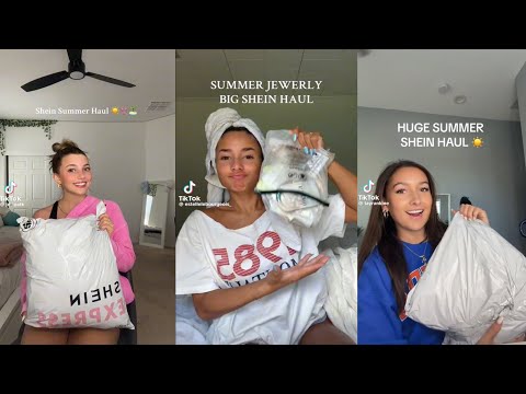 Summer shein haul - TikTok compilation