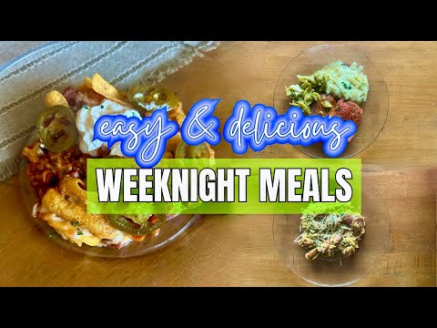 3 Easy and Quick Weeknight Meals | Family Dinner Recipes | What's for Dinner | MEL COOP