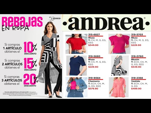 CATALOGO  ANDREA  REBAJAS  VERANO  2023