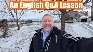 Feel Free to Come and Join Me for an English Q&A Lesson!