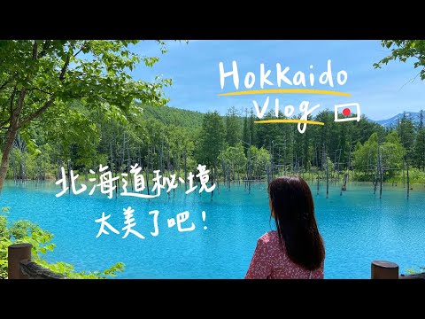 北海道避暑秘境Vlog｜登別溫泉♨️ ｜白金青池｜香草花園｜摩周湖｜小樽運河｜北見狐狸村🦊｜四季彩之丘