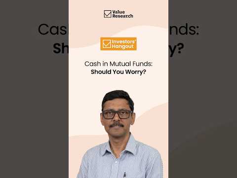 Should You Trust Fund Managers Holding Cash? Dhirendra Kumar Explains! | Value Research