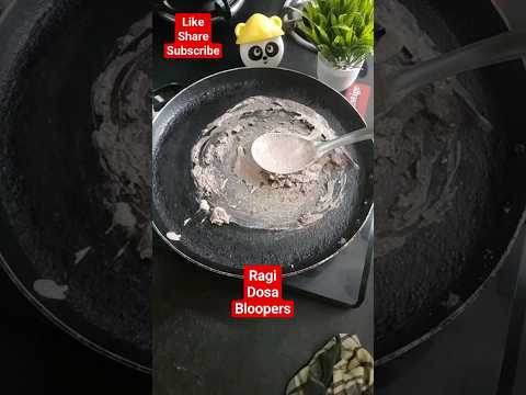 ragi dosa bloopers l ragi dosa bigar gya.. #bloopers #viral #youtubeshorts #dosamaking  #ragidosa