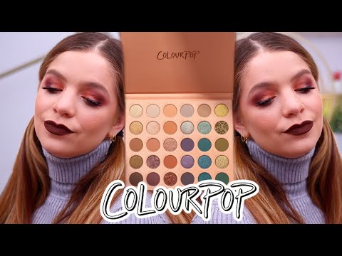 NEW *COLOURPOP* IT'S A MOOD EYESHADOW PALETTE REVIEW