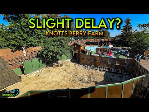 Camp Snoopy Project a Little Delayed? This Week at Knott’s Berry Farm!