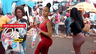 🟢✓⃝  EXCITEMENT NEVER ENDS - Walking Tour Downtown Kingston Grand Market In Jamaica 2024 4K