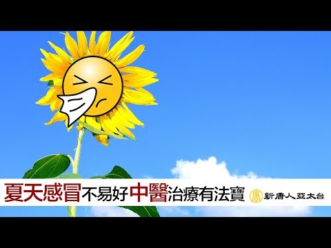 夏天感冒不易好 中醫治療有法寶 解暑排濕熱 | 談古論今話中醫(468)