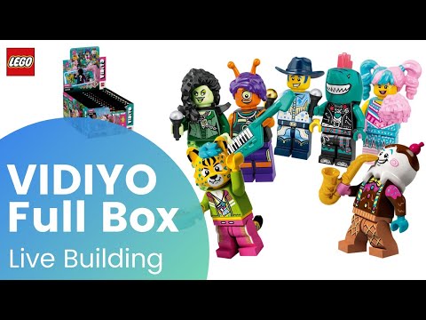 LEGO VIDIYO Live Unboxing and Building