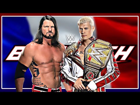 AMERICAN NIGHTMARE VS THE PHENOMENTAL ONE : CODY RHODES VS AJ STYLES WWE BACKLASH PREDICTIONS