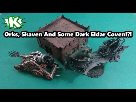 Orky Terrain, Skaven and even some Dark Eldar Coven!?