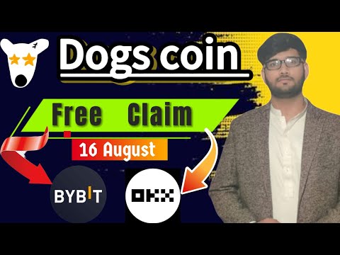 Claim Dogs coin || Free claim in OKX & BYBIT #dogs #claim #listing