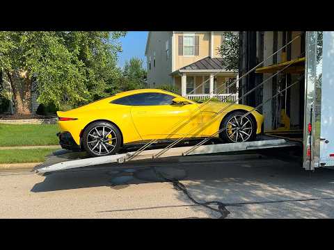 TAKING DELIVERY OF THE NEW ASTON MARTIN VANTAGE!!!