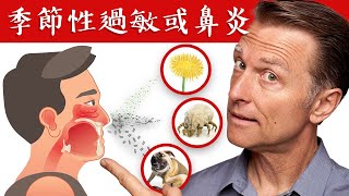 季節性過敏、鼻炎的4種最佳自然療法,柏格醫生 Dr Berg