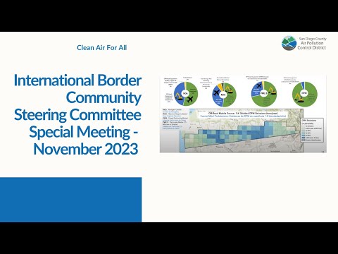 International Border Community Steering Committee (Special Meeting) 11.01.23