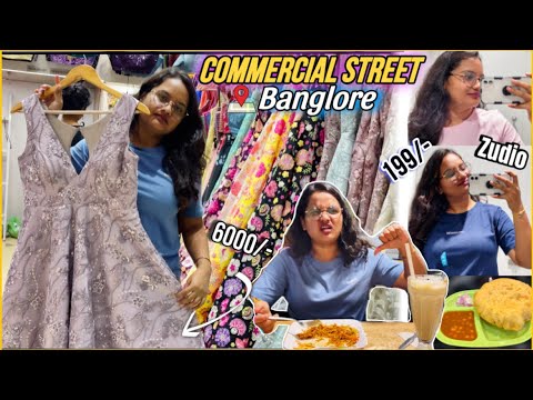 😱ಅತಿ ದೊಡ್ಡ Shopping street Bangalore ನಲ್ಲಿದೆ🤯 complete guide to reach Commercial Street🤩