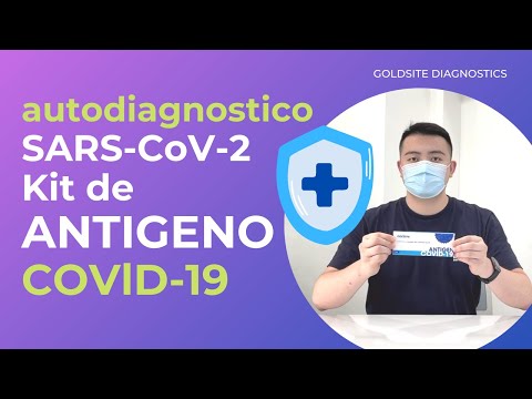 ¿Cómo hacer el autodiagnóstico de COVID con un kit de prueba rápida de antígenos ?