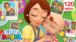 Baby John's SUPER-MOMMY 🦸🏻‍♀️ | Bingo and Baby John | Little Angel Nursery Rhymes and Kids Songs