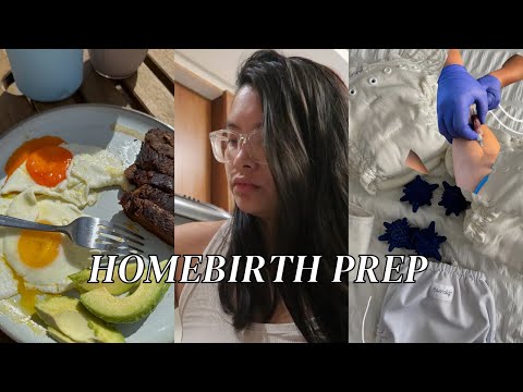 Pregnancy glucose test alternative, iron rich foods for birth, cloth diapers (Homebirth Prep Vlog)