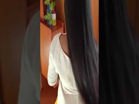 Beautiful straight long hair/ #shorts