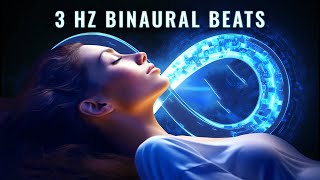 3 Hertz Frequency For Sleep Delta Binaural Beats | Meditation Music Relax Mind Body