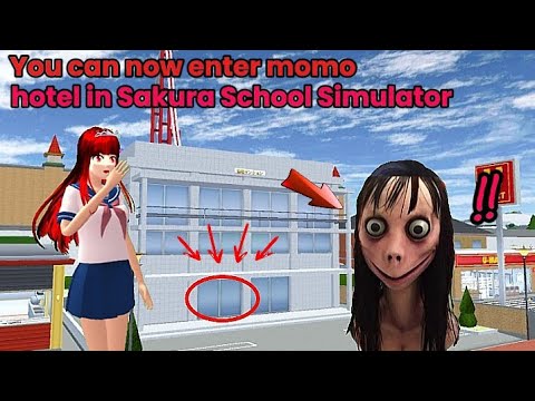 Momo Hotel فندق مومو in Sakura School Simulator New Update!!‼️