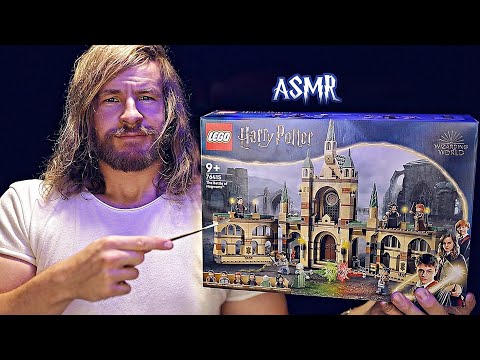 ASMR | Relaxing LEGO Build - The Battle of Hogwarts | FOR SLEEP