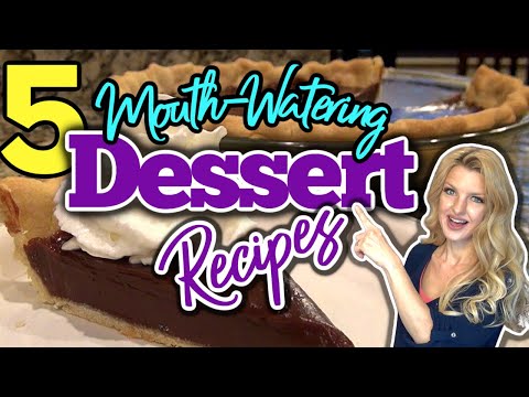 5 Mouth-Watering DESSERT RECIPES You Will LOVE! | EASY DESSERT RECIPES You Will Make Again & Again!