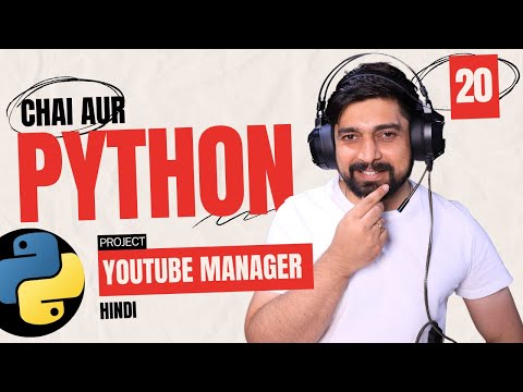 Python Project  - Youtube manager app