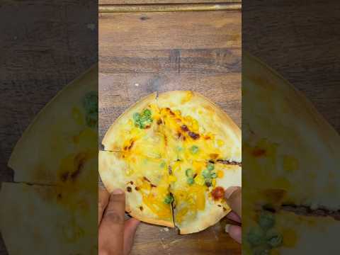 Tortilla Mini Pizza #recipe #asmrfood #shorts