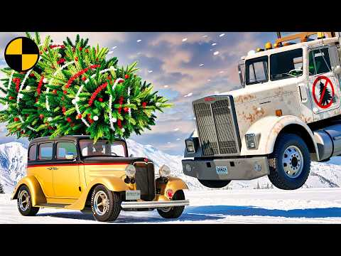 WHO STOLE CHRISTMAS?! The Grinch’s Chaos in BeamNG.drive (Epic Holiday Movie)