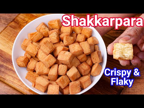 Crispy & Flaky Shankarpali Recipe - Sweet Shakarpara | Tips & Tricks for Shakkar Para