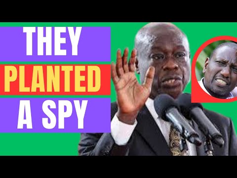 RUTO IN TEARS As GACHAGUA Issues 10 Shocking REASONS Why He IS BEING SPIED