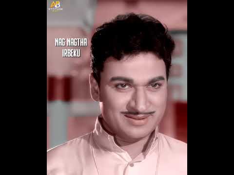 Kannada Rajkumar Motivational Dialogue 🔥 Kannada Attitude Whatsapp Status 🔥😎