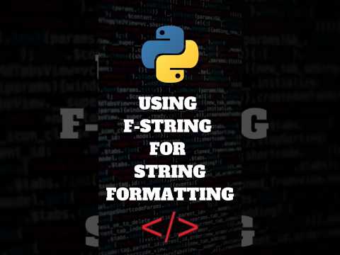 Master Python Like a Pro: Ditch % and .format() for F-Strings! 🐍✨ #pythontips #coding #pythontricks