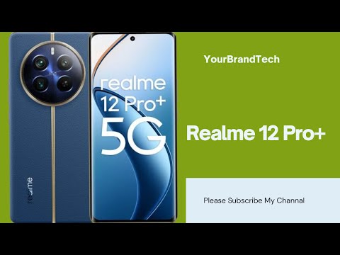 Realme 12 Pro+128GB | 8GB RAM,256GB 8GB RAM, 256GB 12GB RAM, 512GB 12GB #yourbrandtech #realme12pro+