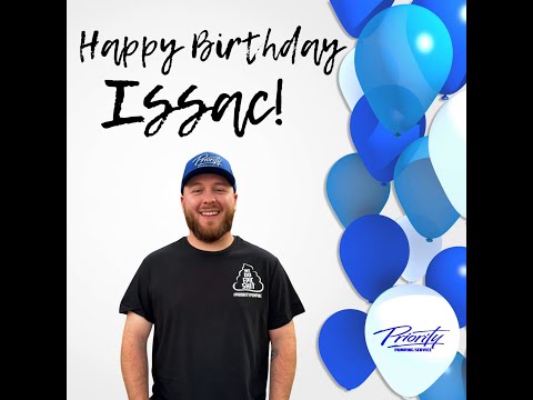 Happy Birthday Issac!