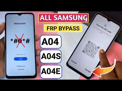 SAMSUNG A04/A04s/A04e FRP BYPASS 2024 Android 13-14 Without Pc | TalkBack Not Working