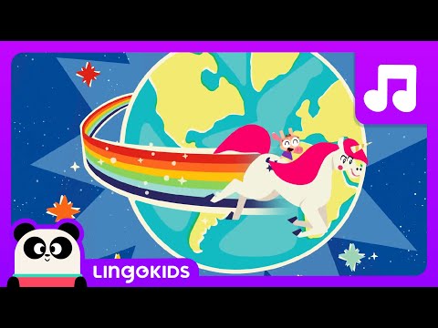 My UNICORN SONG 🦄🌈 Color song for Kids | Lingokids