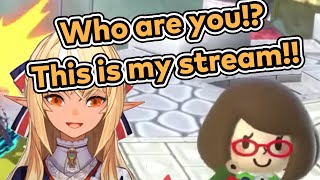 [Eng Sub] Flare's stream is hijacked by mysterious Vtuber (Shiranui Flare)[Hololive]