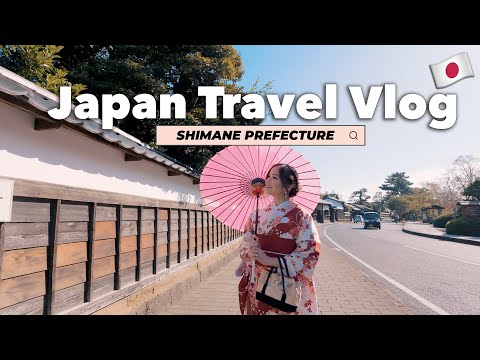 Exploring Japanese Countryside in Kimono - Shimane Prefecture + Flying back to Tokyo