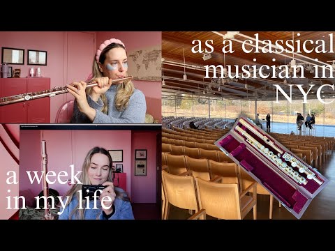 concert week vlog 🎶🗽life as a freelance musician in NYC