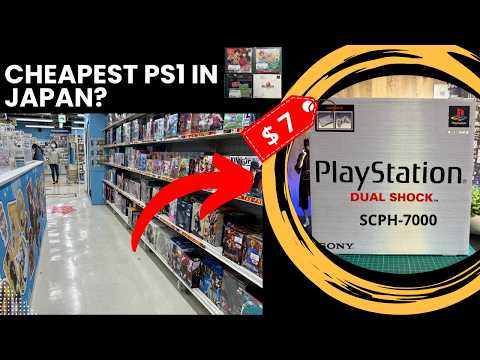 Did I Just Buy the Cheapest PS1 in Japan? Unbelievable Deal!