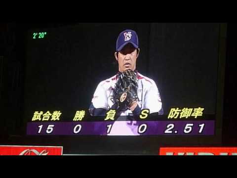 【東京ヤクルトスワローズ】五十嵐亮太、登板