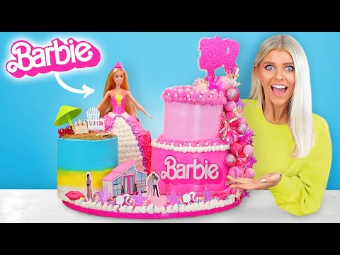 Barbie Dream World Cake Decorating Challenge!